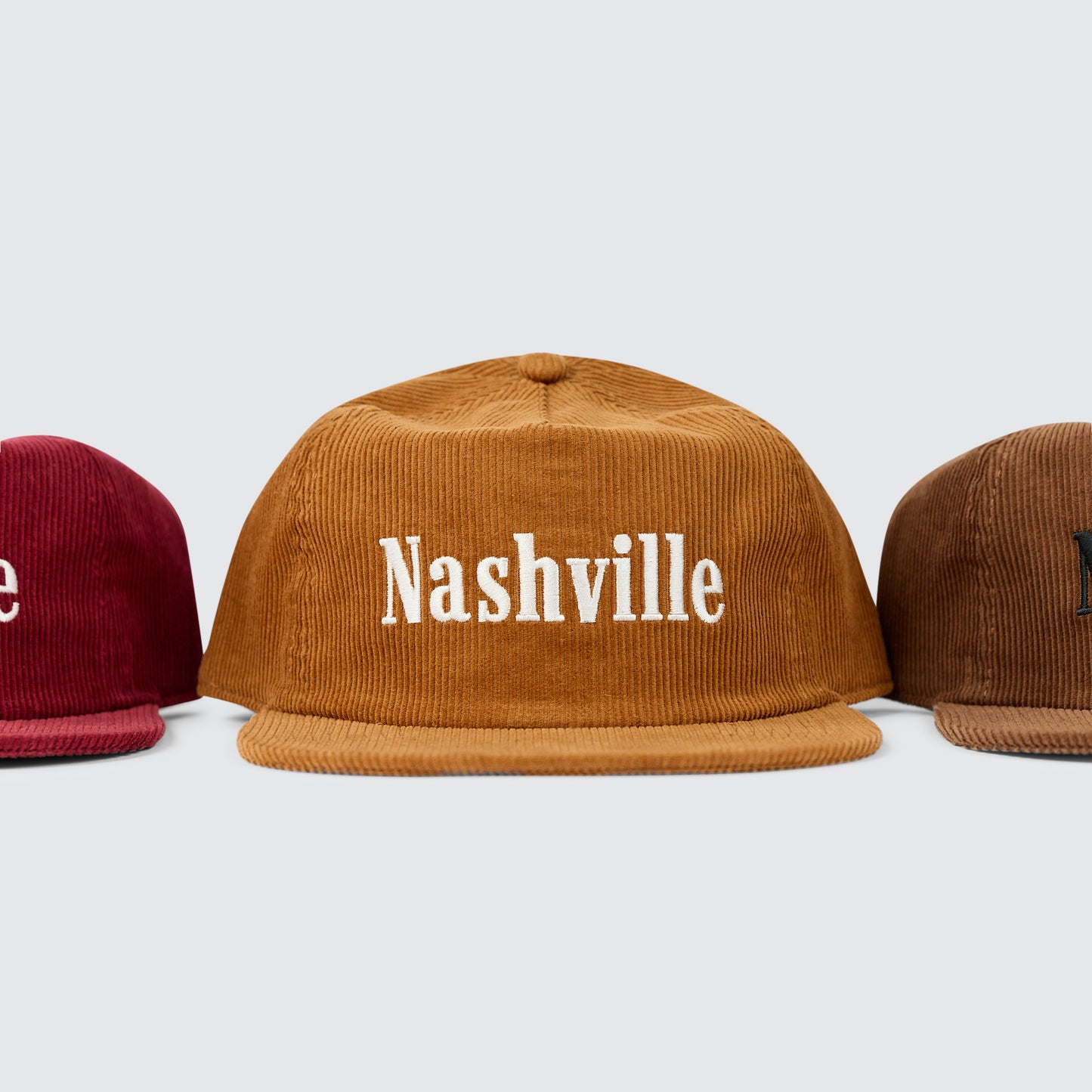 Nashville Classic Corded Cap [Caramel]