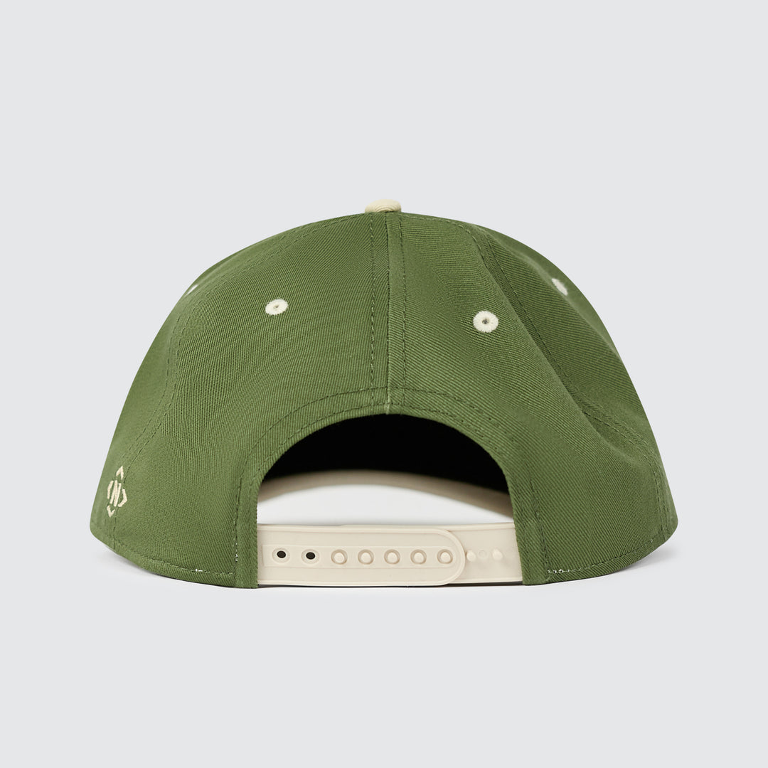 NASH Arched Snapback [Moss Green]