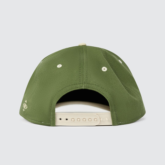 NASH Arched Snapback [Moss Green]