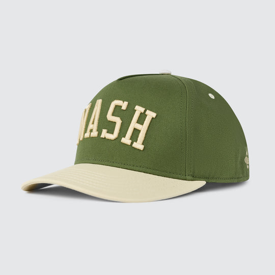NASH Arched Snapback [Moss Green]