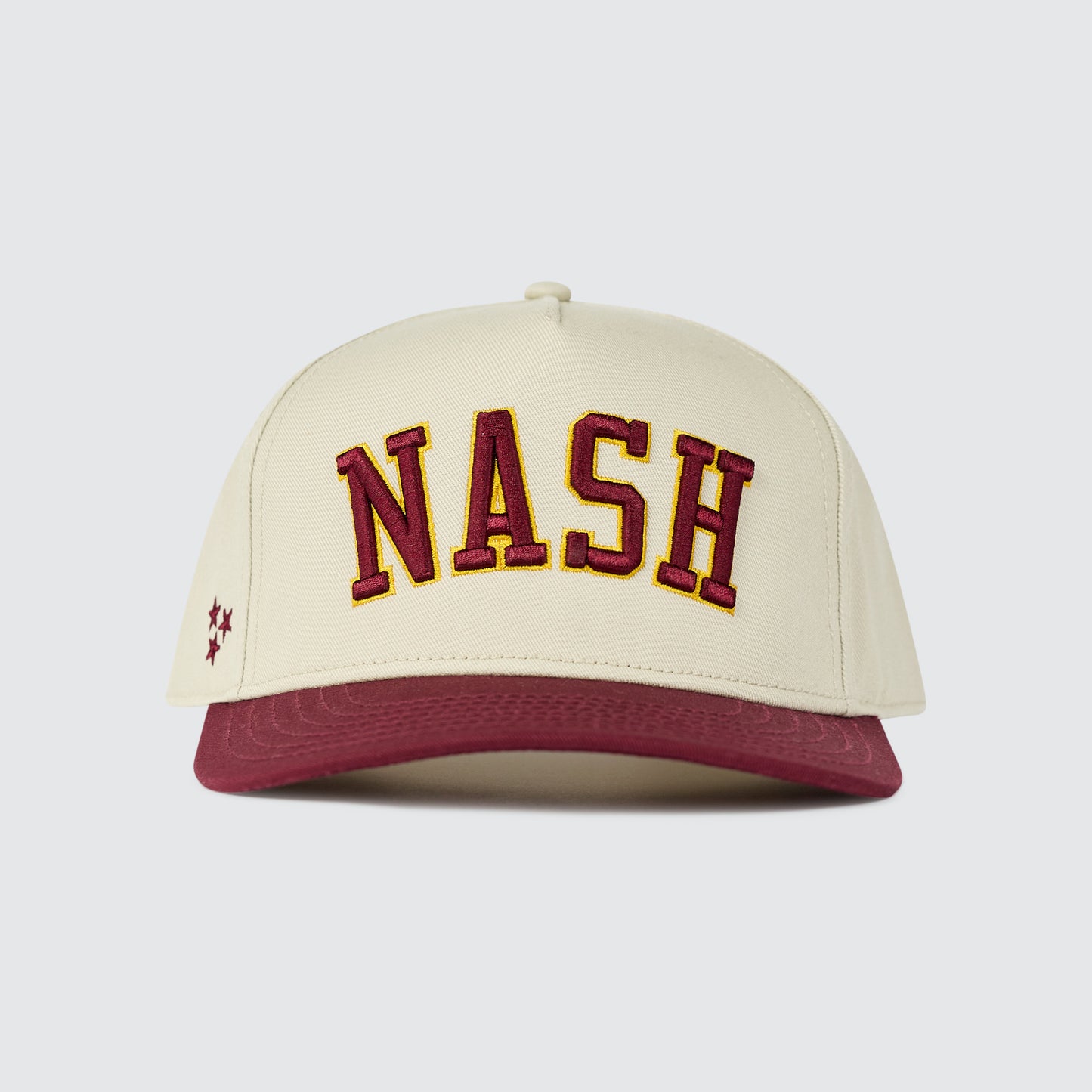 NASH Arched Snapback [Maroon]