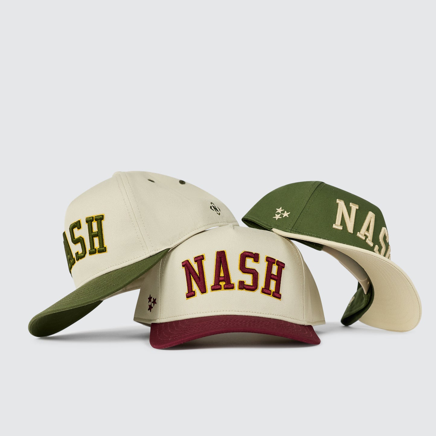 NASH Arched Snapback [Maroon]