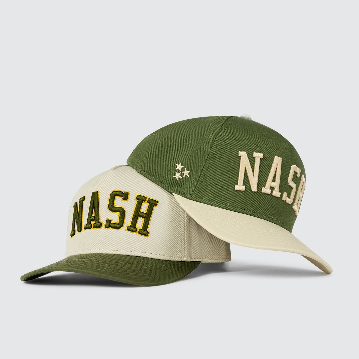 NASH Arched Snapback [Army Green]