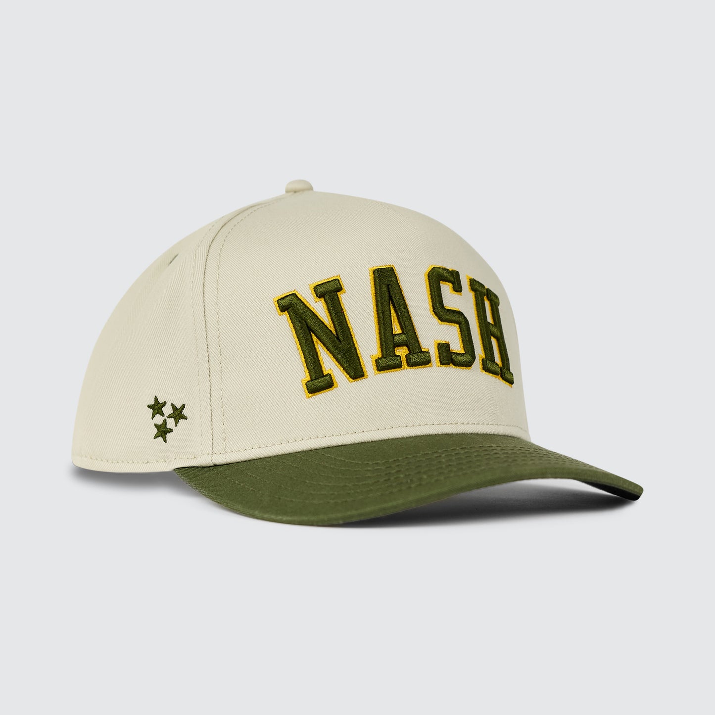 NASH Arched Snapback [Army Green]