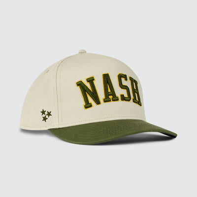 NASH Arched Snapback [Army Green]