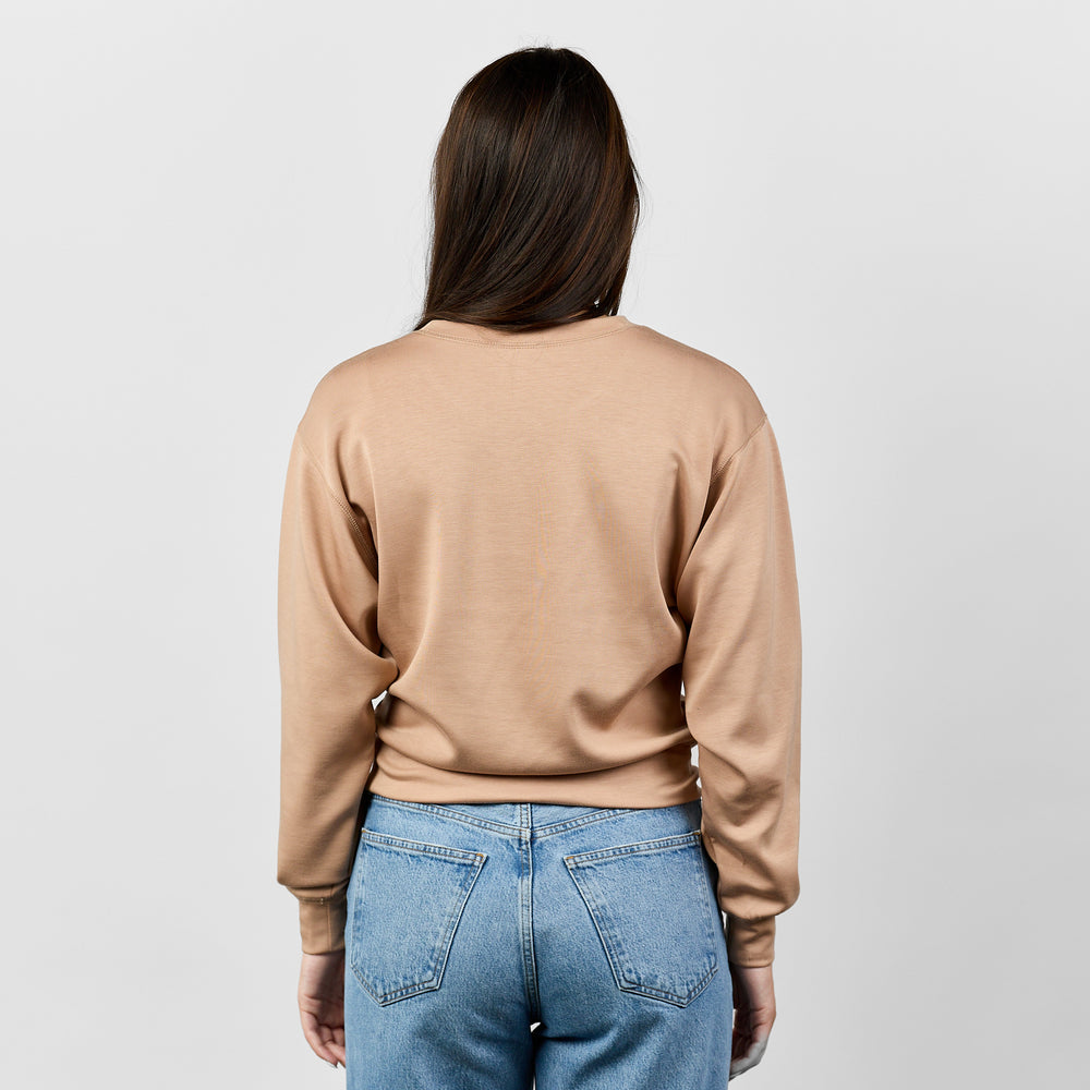Ultra Soft Luxe Sweatshirt [Dark Taupe]