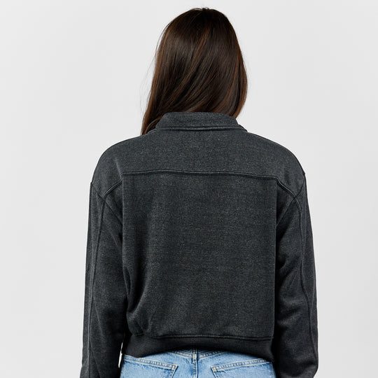 Hattie Quarter Zip [Black]