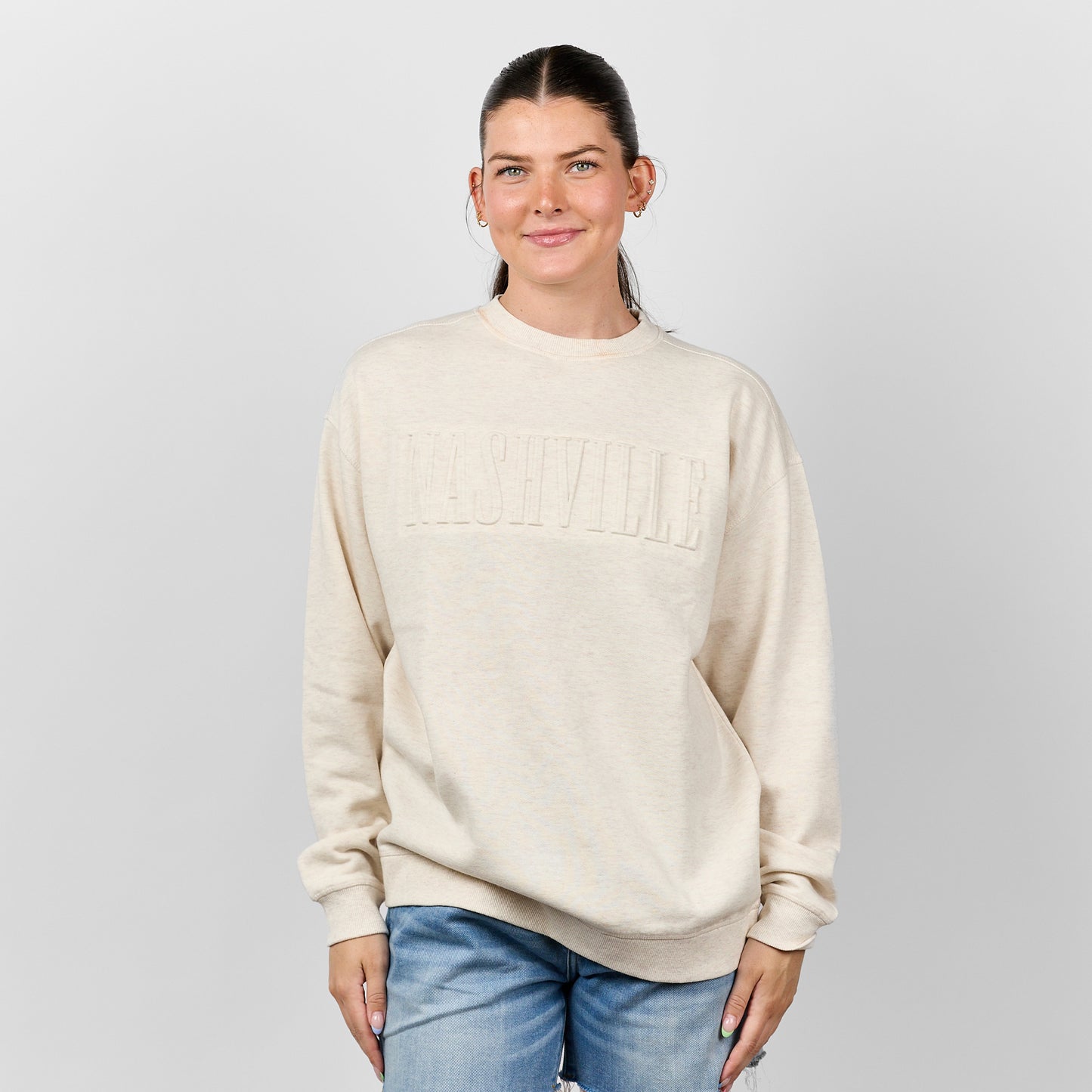 Nashville Iconic Crew [Oatmeal]