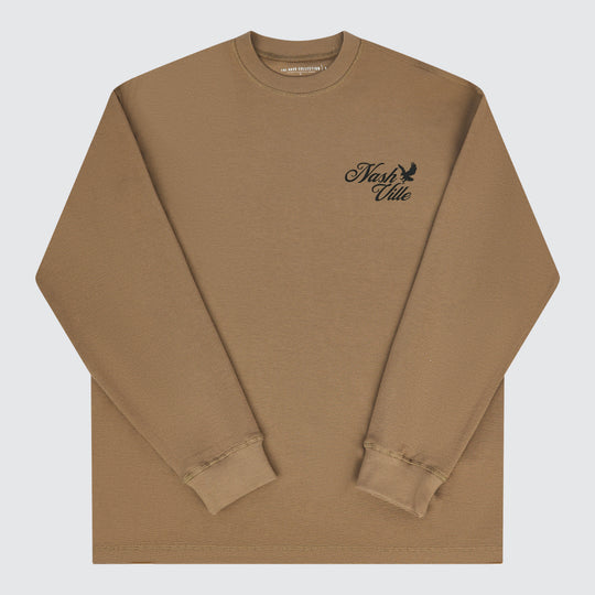 Nashville Eagle Waffle Long Sleeve [Camel]