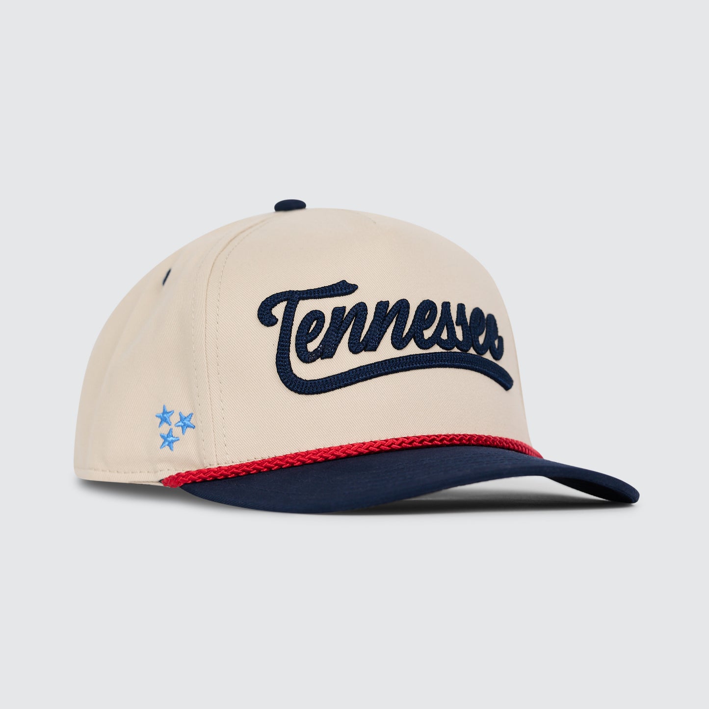 Tennessee Chain Stitch Snapback [Navy/Cream]