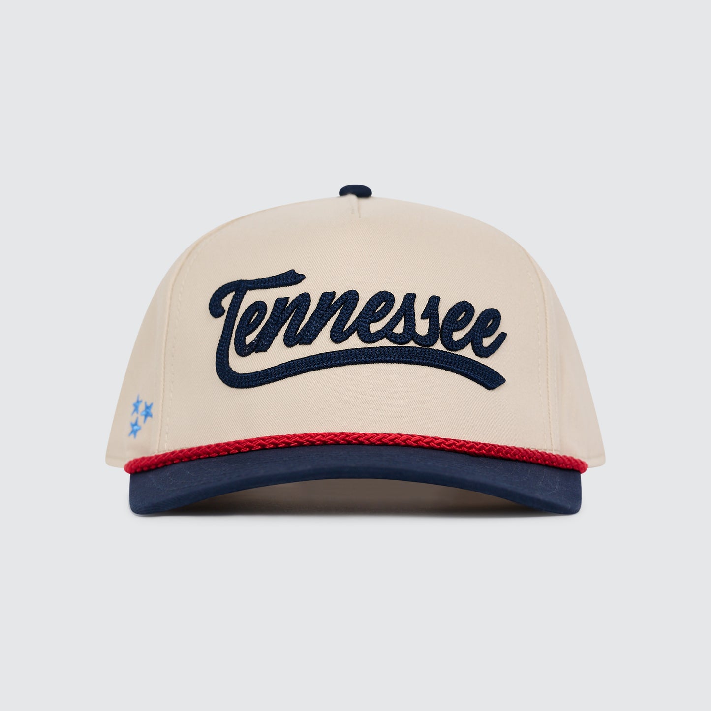 Tennessee Chain Stitch Snapback [Navy/Cream]