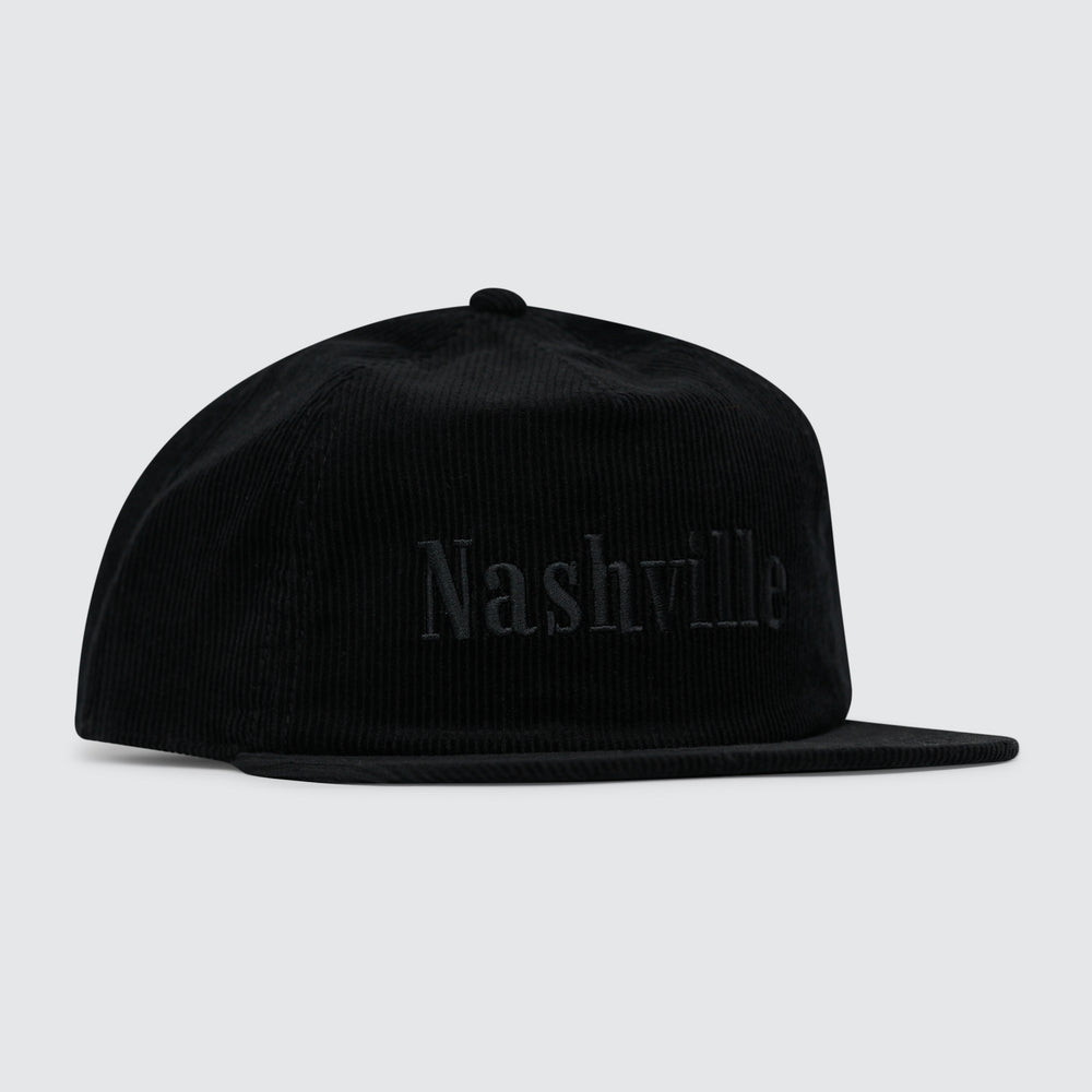 Nashville Classic Corded Cap [Blackout]
