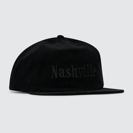 Nashville Classic Corded Cap [Blackout]