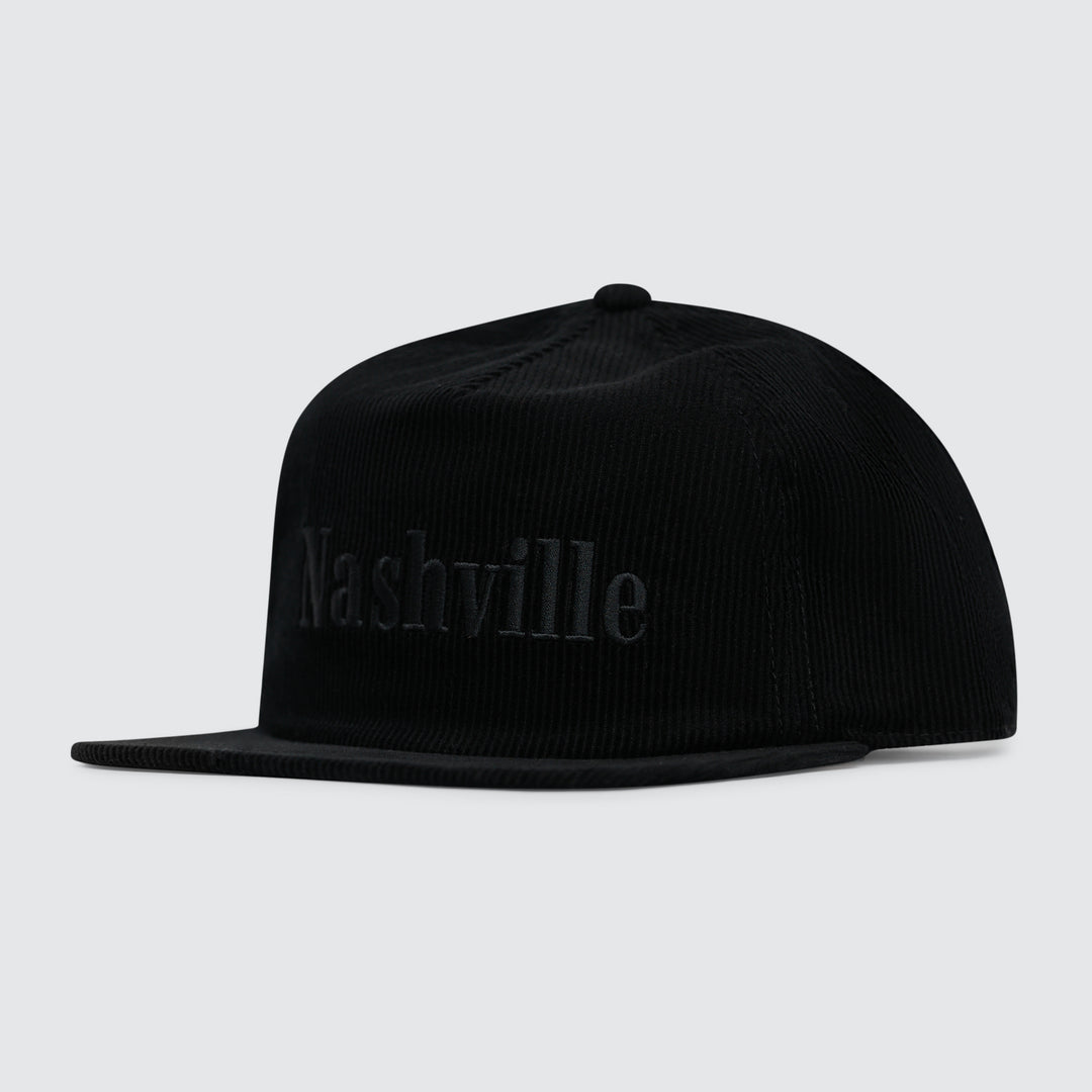 Nashville Classic Corded Cap [Blackout]