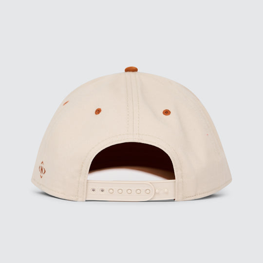 Upside Down NASH Suede Snapback [Caramel/Cream]