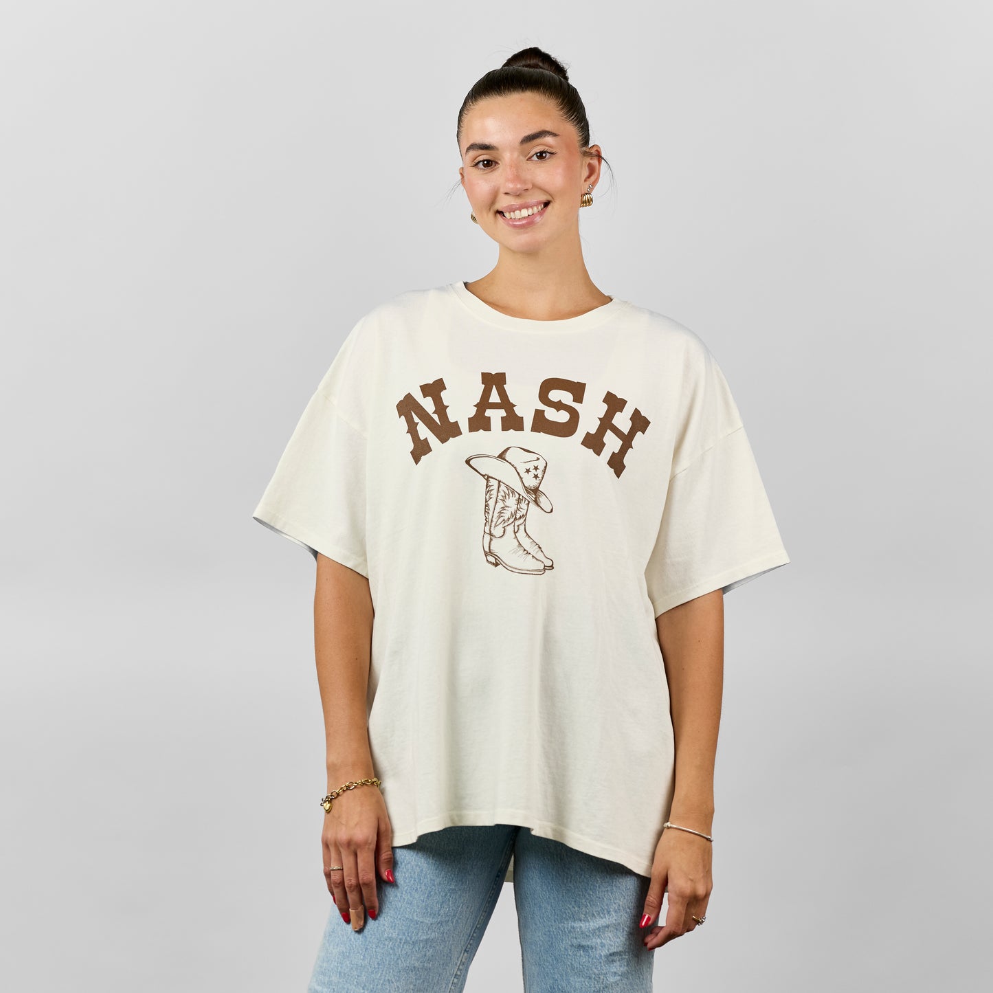 Jordan Western Relaxed Tee [Cream]