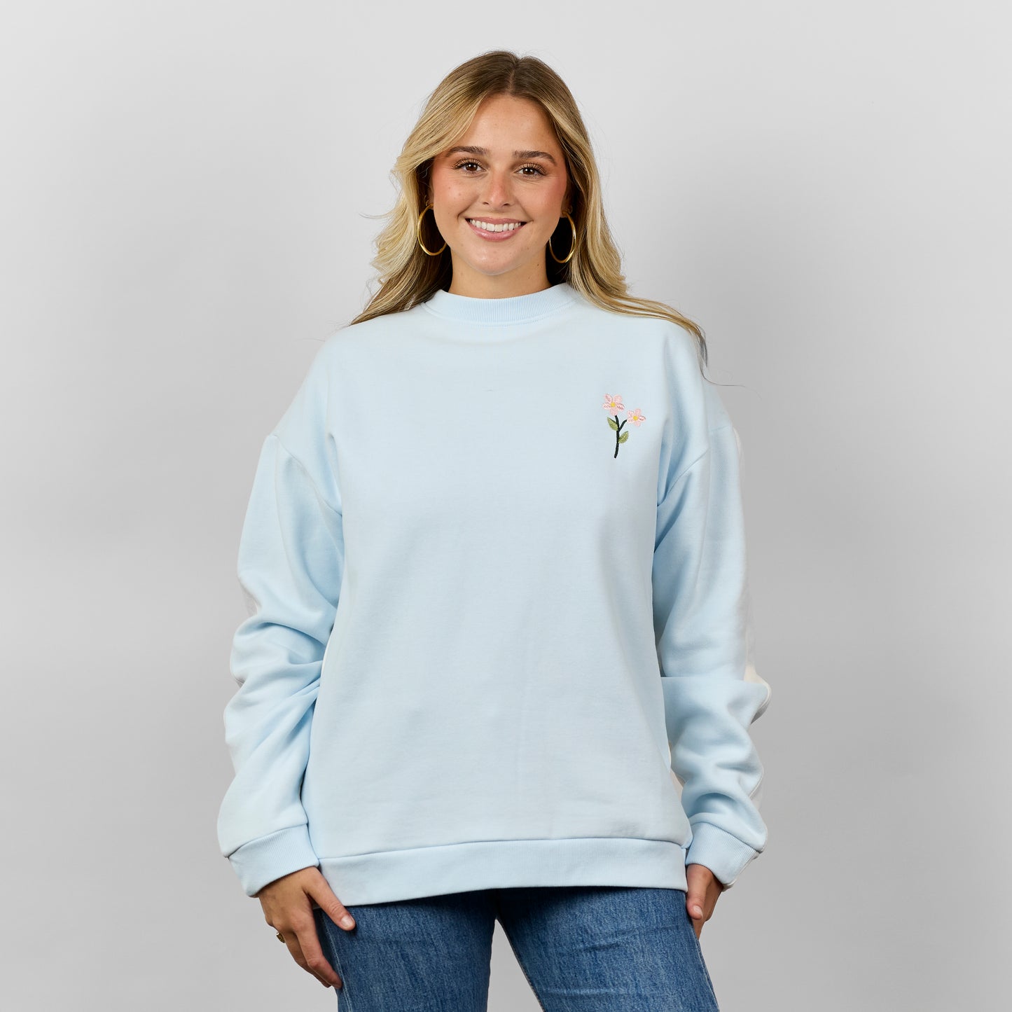 Nashville Social Club Crewneck [Light Blue/Cream]