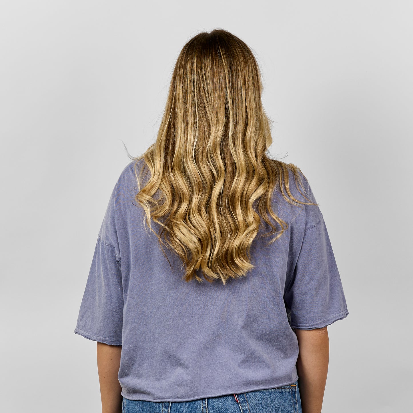 Gracie Oversized Crop [Indigo]