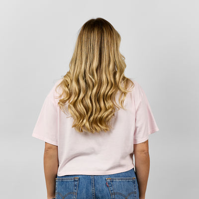 Annabelle Boxy Crop [Soft Pink]