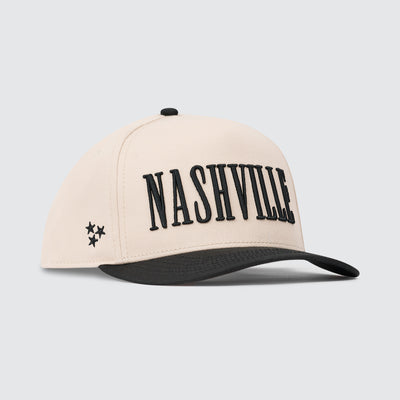 Nashville Heritage Snapback [Black/Cream]