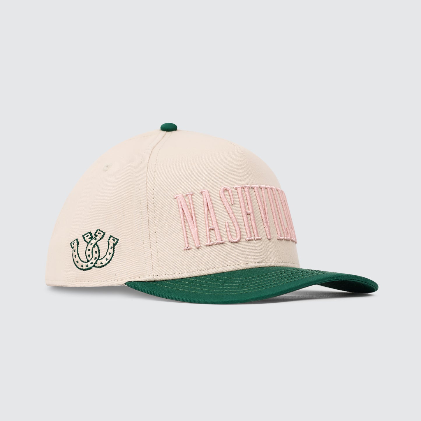 Nashville Heritage Snapback [Green/Cream/Pink]