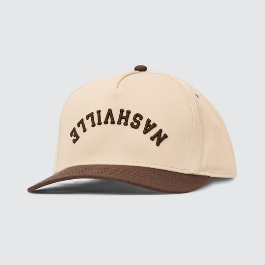 Upside Down Nashville Snapback [Chocolate]