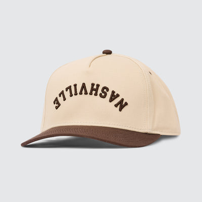 Upside Down Nashville Snapback [Chocolate]