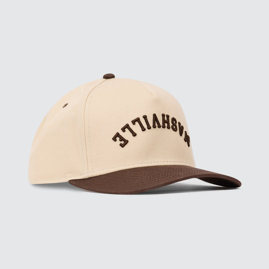 Upside Down Nashville Snapback [Chocolate]