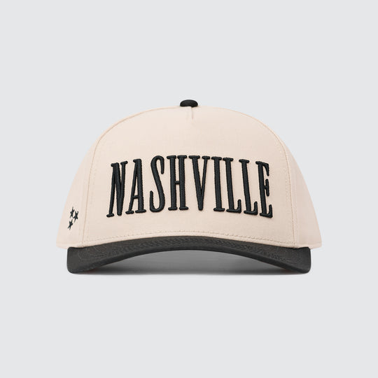 Nashville Heritage Snapback [Black/Cream]