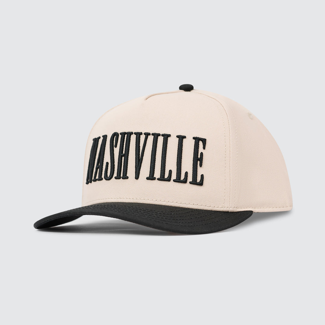 Nashville Heritage Snapback [Black/Cream]