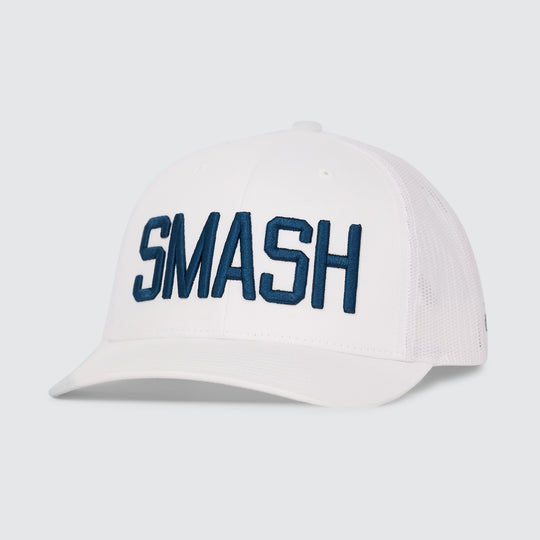 SMASH Classic Trucker [White/Navy]