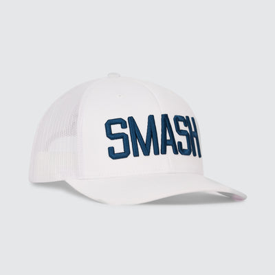 SMASH Classic Trucker [White/Navy]