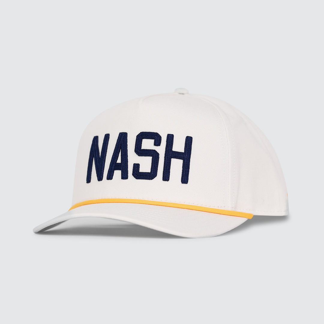 Nash Legacy Snapback [White/Navy]