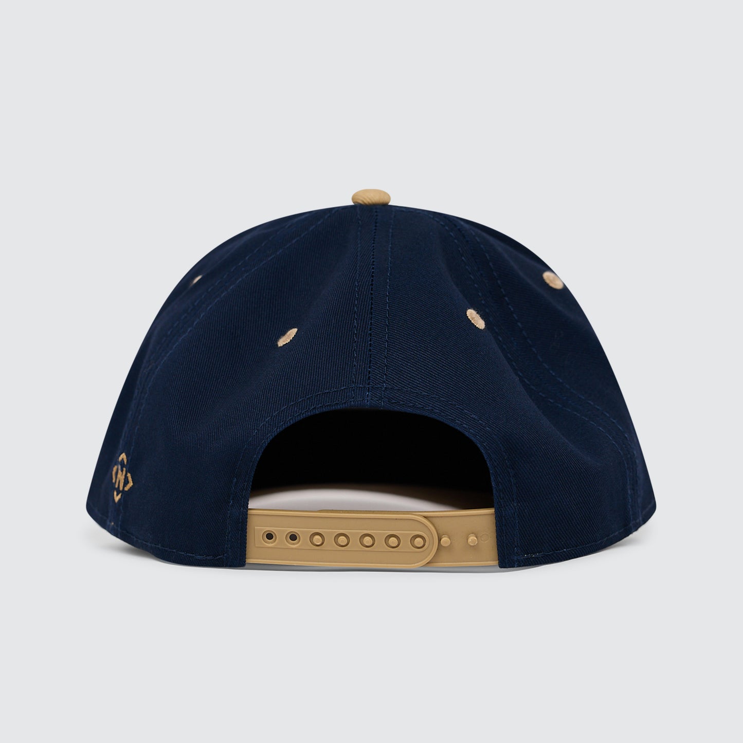 SMASH Upside Down Snapback [Tan/Navy]