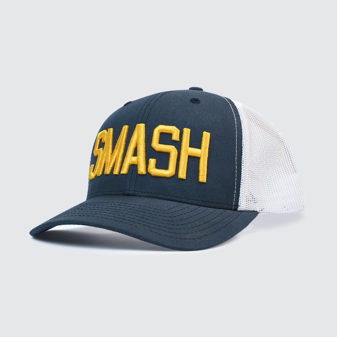 SMASH Trucker [Navy/White/Gold]