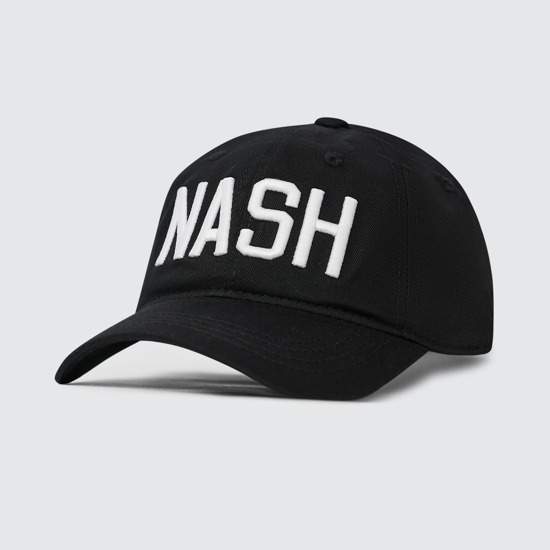 NASH Original Ball Cap [Black/White]