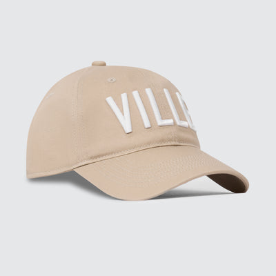 VILLE Original Ball Cap [Khaki/White]