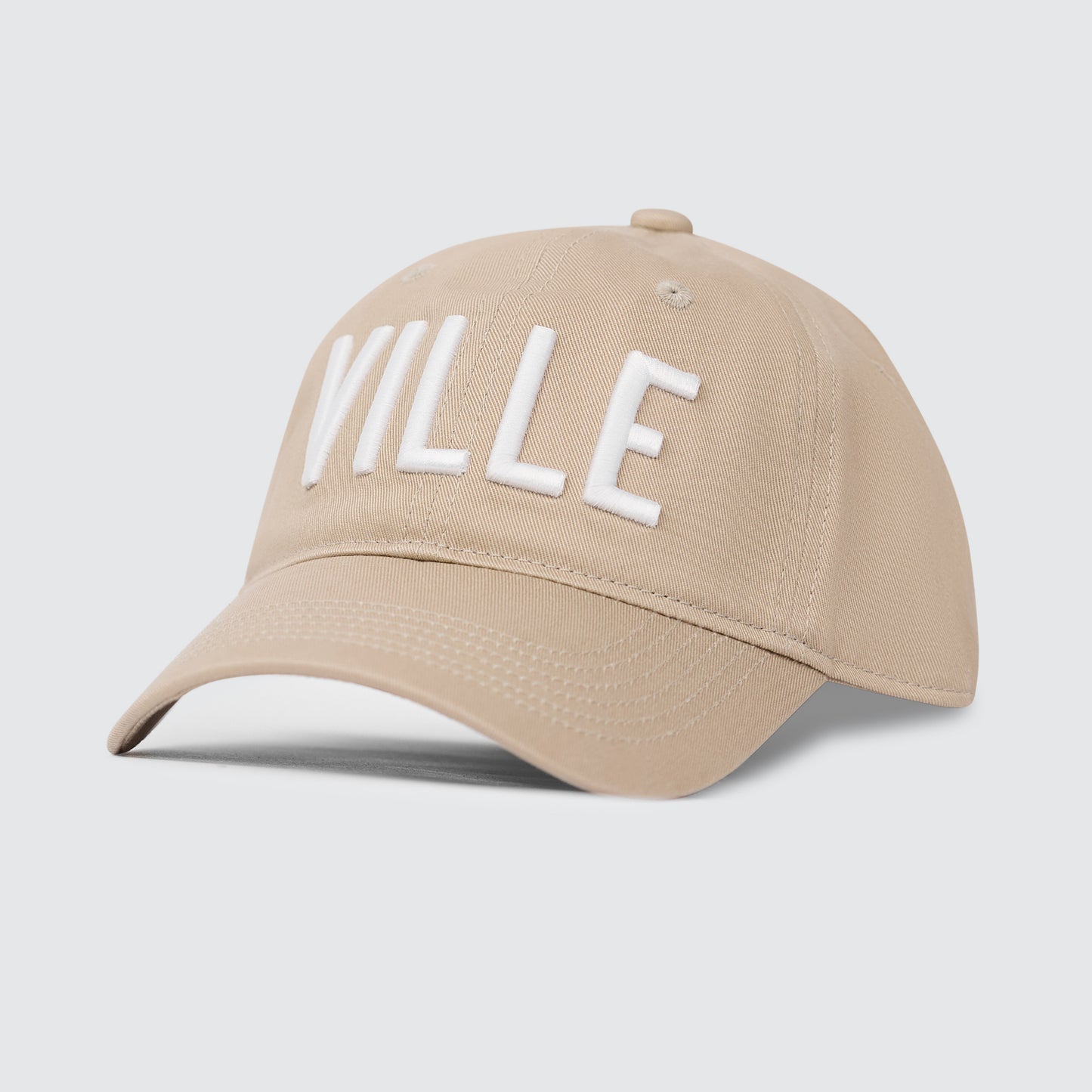 VILLE Original Ball Cap [Khaki/White]
