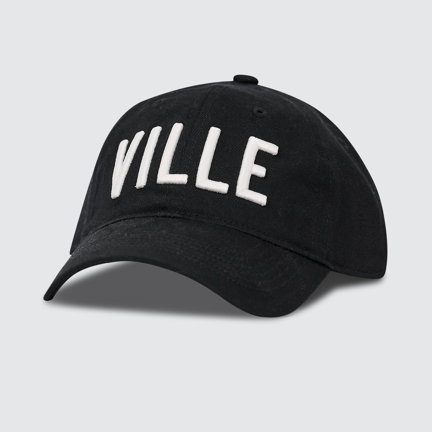 VILLE Original Ball Cap [Black/White]