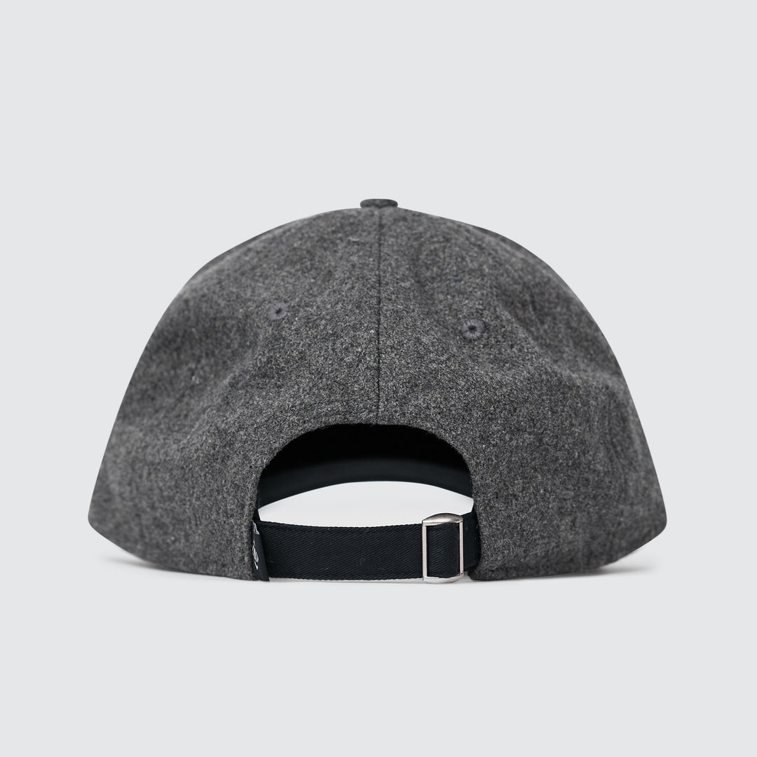 Wool Iconic Structured Cap [Gray]