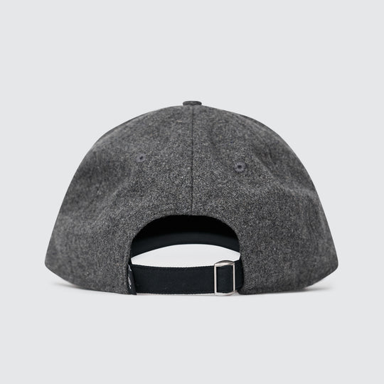 Wool Iconic Structured Cap [Gray]