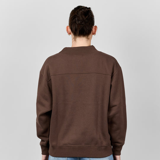 Fireside Mock Neck [Chocolate]
