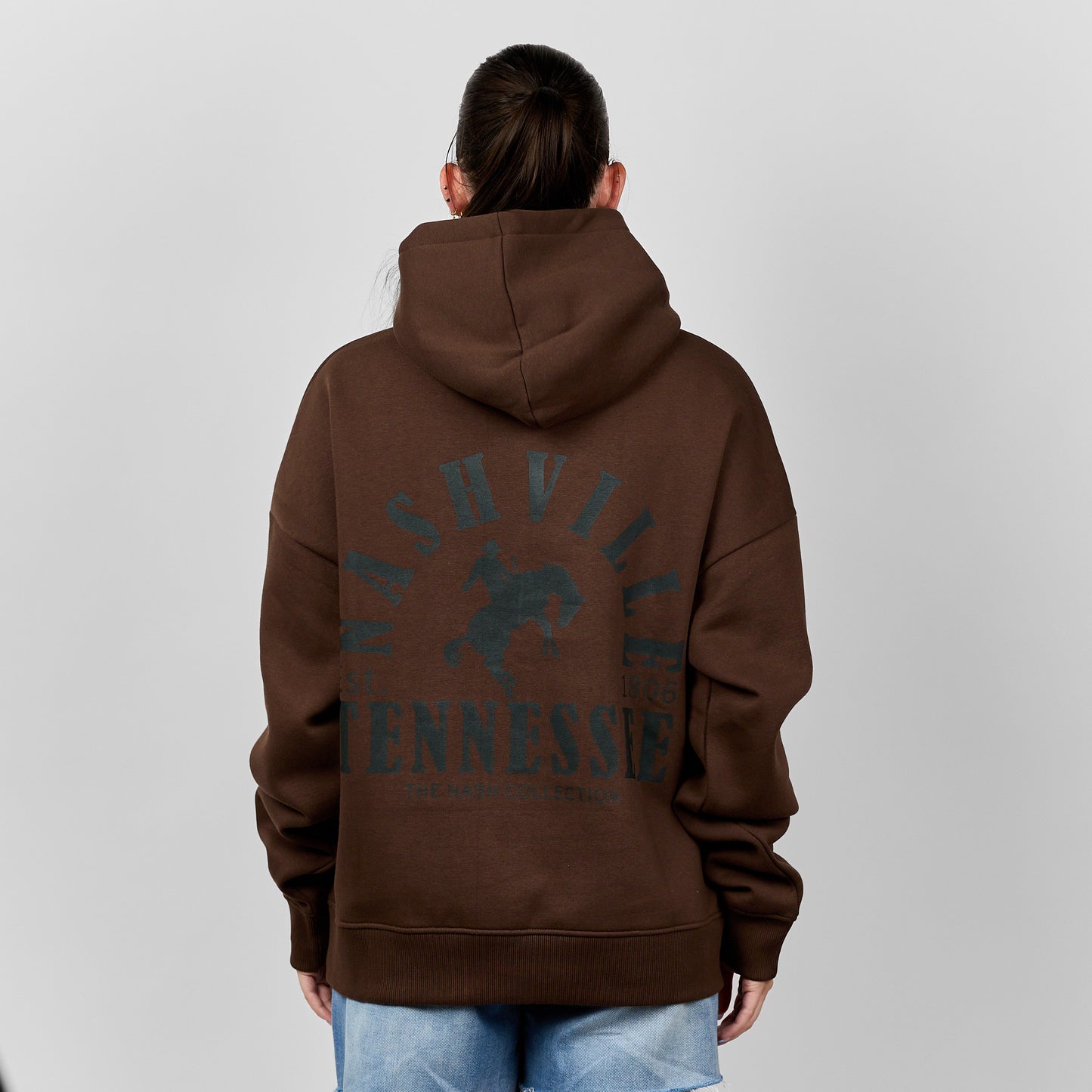 Zee Rodeo Oversize Hoodie [Chocolate]