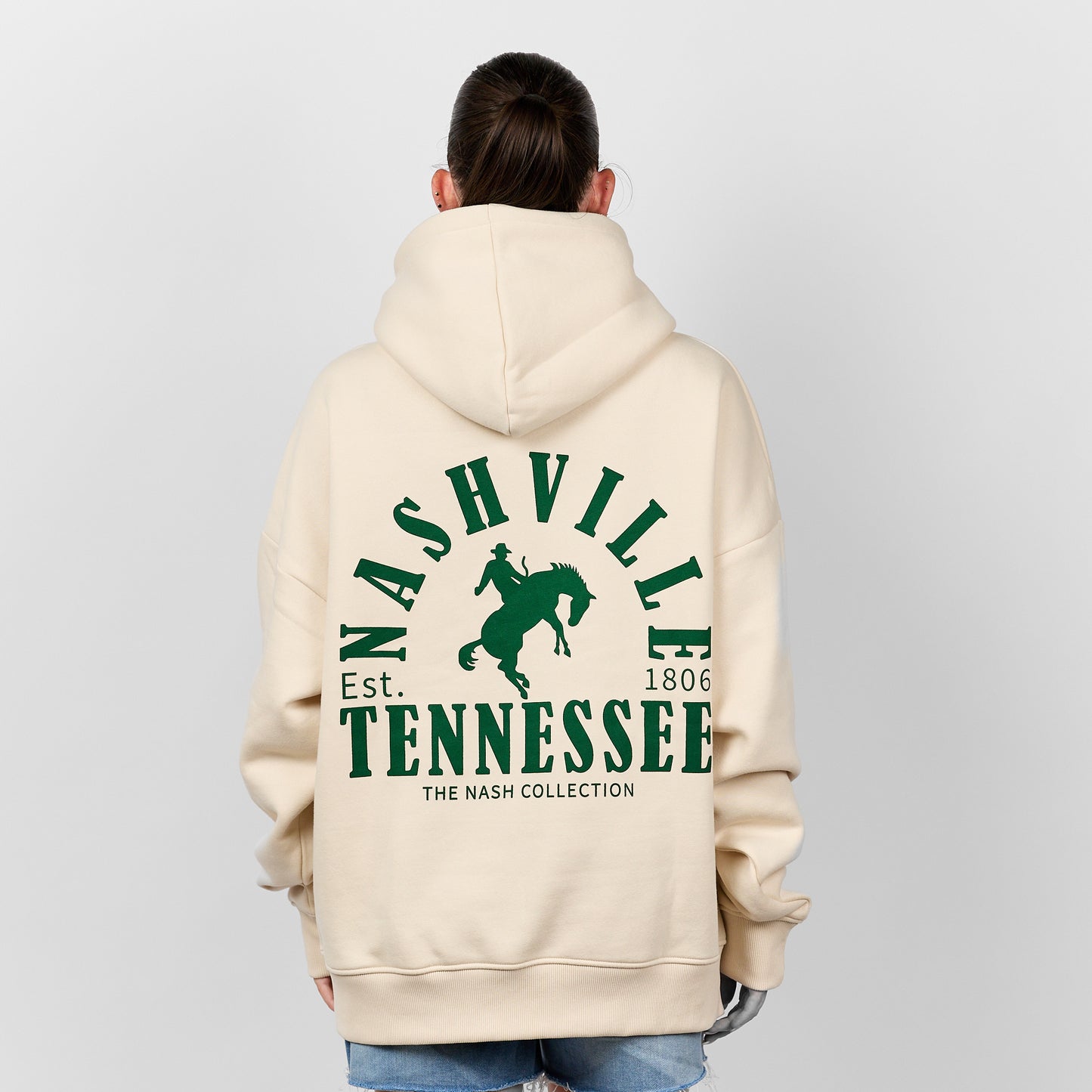 Zee Rodeo Oversize Hoodie [Bone]