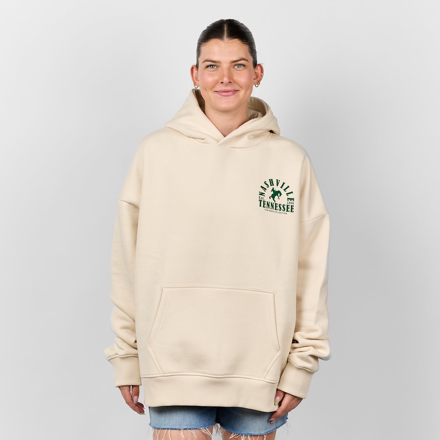 Zee Rodeo Oversize Hoodie [Bone]