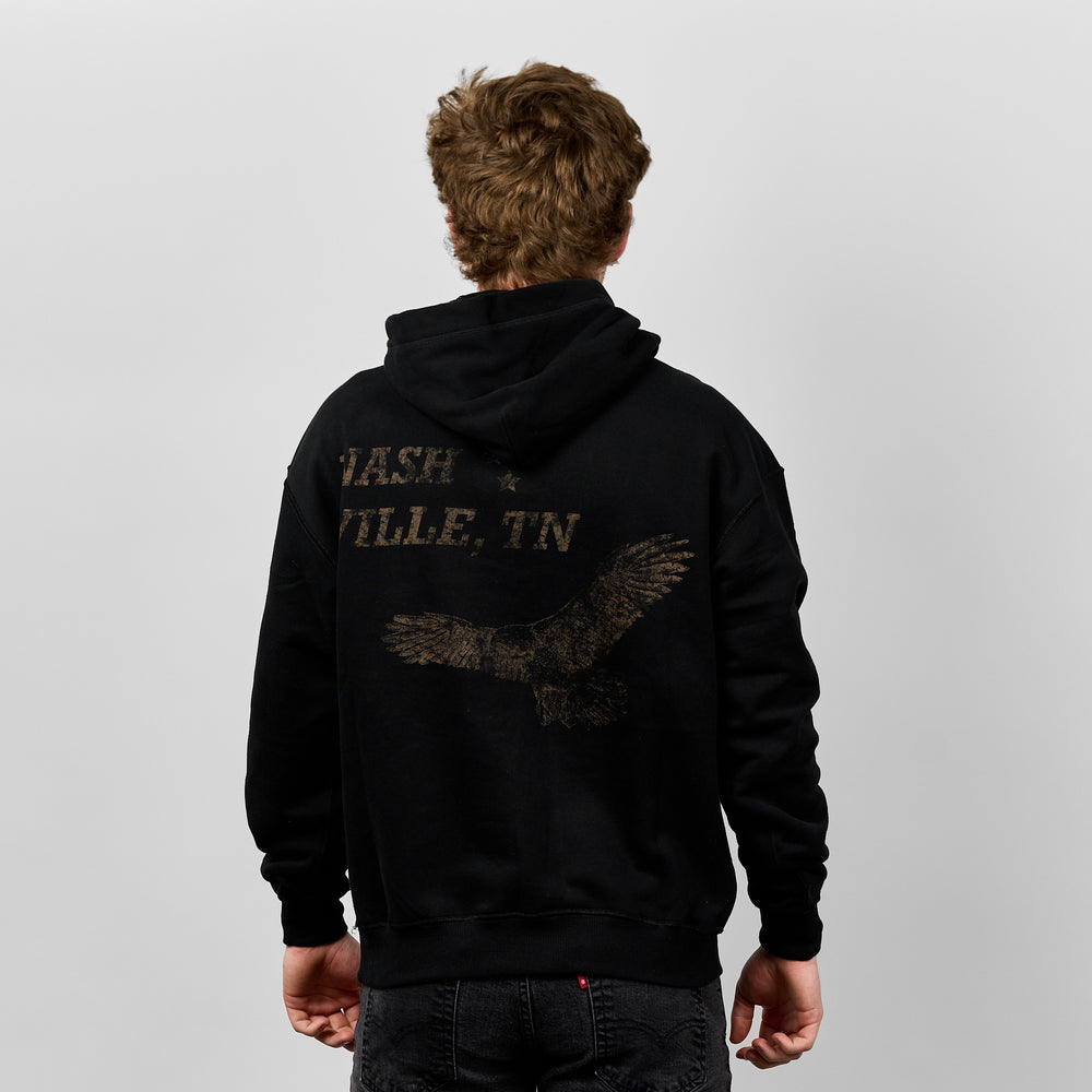 Riley Relaxed Hoodie [Black]