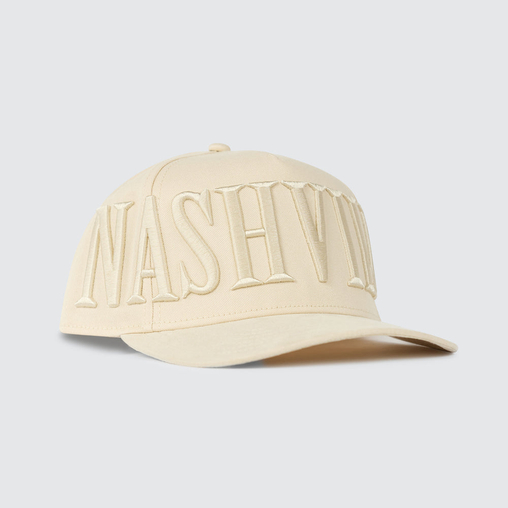 Nashville Around Town Snapback [Cream]