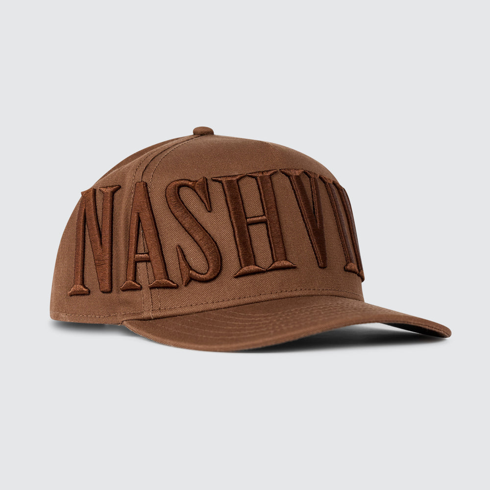 Nashville Around Town Snapback [Chocolate]