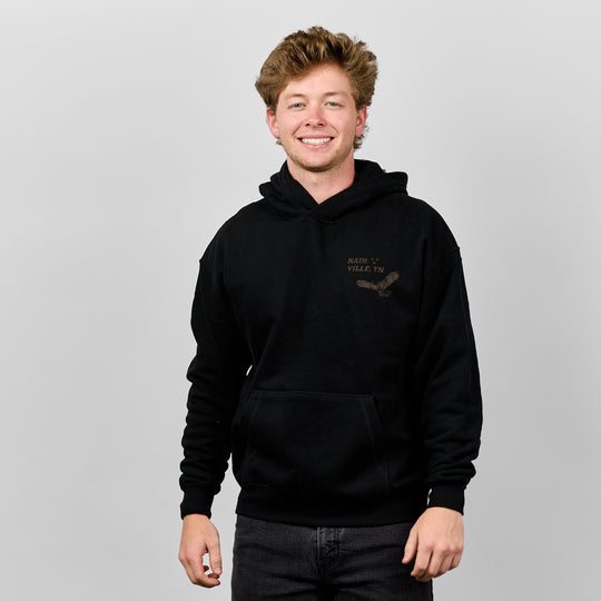 Riley Relaxed Hoodie [Black]