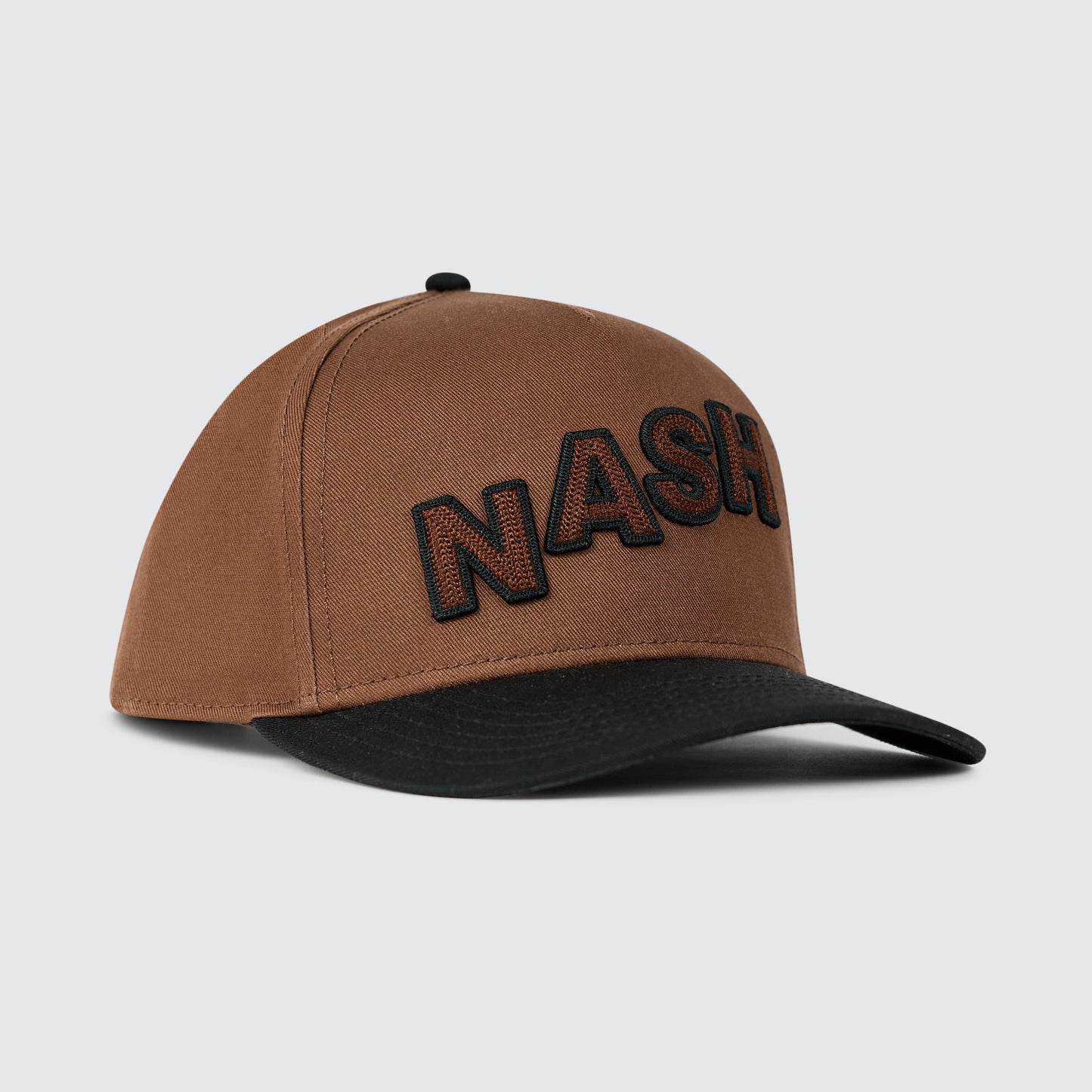 NASH Campside Snapback [Black/Brown]